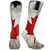 Produktbild Canadian Maple Leaf Socks is Best Graduated Athletic & Medical for Men & Women, Running, Flight, Travels Aqua Socks
