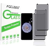 Focuses Samsung S8 Screen Protector,[3 Pack] S8 Privacy Screen Protector 3D Curved [Anti-Scratch] [Free bubble] [ Anti-Spy] Tempered Glass For Galaxy S8 5.8 Inch [Black]