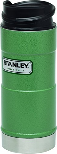 Stanley 0.35Litre Classic One Handed Vacuum Mug, Green