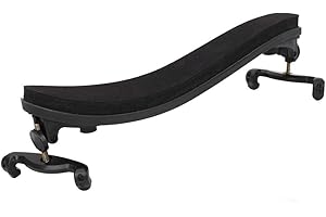 ZIRANEE Almohadilla Violín, Plegable Reposabrazos para 4/4-3/4 y Viola 13"-14", Accesorio de Práctica Soportes de Hombro y Mentoneras para Principiantes Amantes del Violín