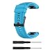 Produktbild JAGENIE 26 mm Quick Install Armband für Garmin Fenix 5X Descent Mk1 Fenix3/HR D2 Bravo, blau, Band Wide: 2.6cm / Band Length: 12.7cm,9cm