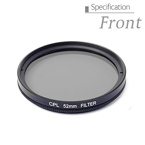 BPS CPL Filtre Polarisant Circulaire 52mm pour Canon Nikon Sony Olympus et Les Autres Reflex Num rique avec 52 mm Filetage de lentille BPS CPL Filtre Polarisant Circulaire 52mm pour Canon Nikon Sony Olympus et Les Autres Reflex Num rique avec 52 mm Filetage de lentille