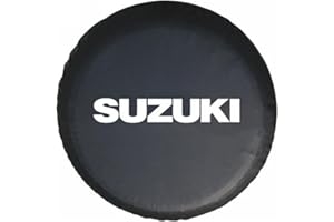 WACDXST Copertura Ruota di scorta Auto, per Suzuki Grand Vitara Vitara XL-7 Samurai Sidekick Wagon Ignis Impermeabile e Antipolvere AntiGraffio Copertura della Ruota di Scorta Copriruota,A-14in