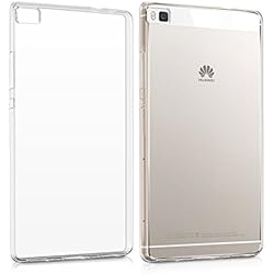 Funda Carcasa Gel Transparente para HUAWEI P8 LITE Ultra Fina 0,33mm, Silicona TPU de Alta Resistencia y Flexibilidad, Electrónica Rey®
