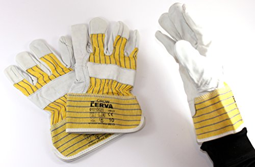 Profi Arbeitshandschuhe Gartenhandschuhe Garten Handschuhe Schutzhandschuhe 743 (6 Paar) - 4