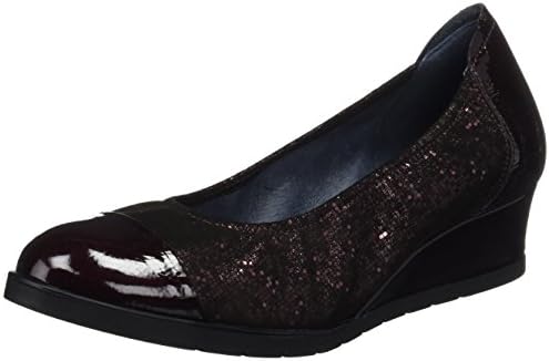 Sabrinas Women’s Budapest Closed Toe Ballet Flats, Red (Burdeos), 7 UK
