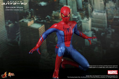 Hot Toys - The Amazing Spider-Man Movie Masterpiece Action Figure 1/6 Spide