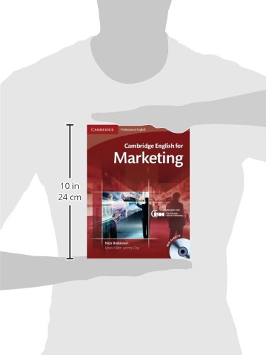 Livres Couvertures de Cambridge English for Marketing Student's Book with Audio CD