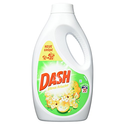 Preisvergleich Produktbild Dash Vollwaschmittel Flüssig Zitrus Frische, 1.3 l
