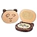 Produktbild Baby Tooth Fairy Box/Holder with Lanugo Bottle, AhfuLife Wooden Panda Gift Keepsake Box for First Lost Deciduous Teeth, Cute Tooth Storage Holder Organizer, Christening Gift for Newborn, Boys & Girls