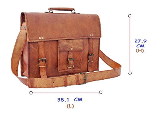 Pr  mie Qualit  t Handgemacht Traditionellen Laptoptasche Ledertasche Umh  ngetasche Leder Notebooktasche Schultertasche Kuriertasche Mit Vintage und 