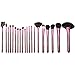 ACEVIVI Professional 20pcs Eyeshadow Lip Concealer Makeup Brush Set with Storage Pouch