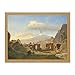 Produktbild Doppelganger33 LTD Painting Sarazin De Belmont Taormina Roman Theatre Wall Large Framed Art Print Poster Wall Decor 18x24 inch Supplied Ready to Hang