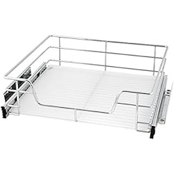 bremermann® Tiroir télescopique, tiroir de Cuisine télescopique avec Tablette, 60 cm