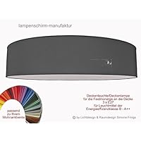 Aktionsprodukt Deckenleuchte mit Lampenschirm Stoff 60 cm 3 flg. und Diffuser