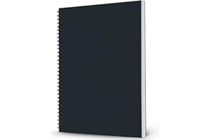GUAGUA A3 Sketchbook Spiral Bound Sketch Books with 30 Sheets/ 60 Pages 160GSM Thick Cartridge Paper for Uni College School & Office Use (A3-1Pack)