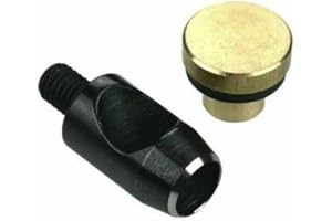 ISTA TOOLS Outil de perforation professionnel en 2 pièces, grand choix de poinçons perforés, sifflet pour presse à œillets, presse à broche – pour perforer et perforer le cuir, le feutre, etc.