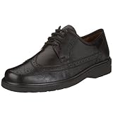 sioux schuhe herren mokassins Extraweit Sioux Pacco-XXL 28446, Herren Schnürhalbschuhe, Schwarz (schwarz), 44.5 EU (10 UK)