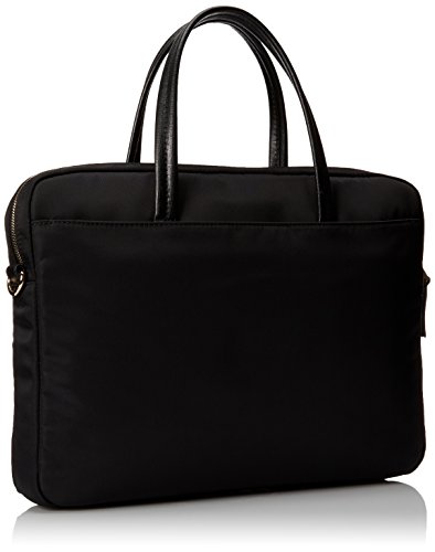 Knomo Hanover schlanke Laptop-Aktentasche (14 Zoll) – schwarz - 2