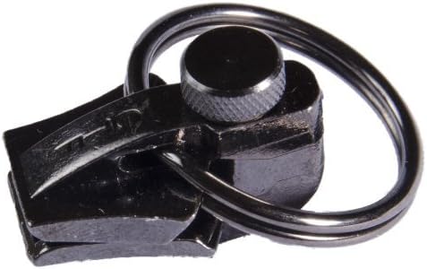 FixnZip Black Nickel Replacement Zipper for Sewing, Large by FixnZip