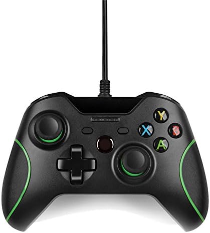 TNP XBox One Controller - USB Wired Replacement Gamepad Compatible with XBox One and Windows PC - Joystick Joypad Supports Shock Vibration Feedback for PC Windows, Steam OS and Microsoft XBox One