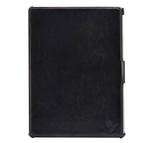 Leicke mn60228  12 9  Handy Bookstyle schwarz Tasche f  r Tablet