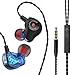 Produktbild UOWEG In-Ear-Kopfhörer HiFi Kopfhörer Dual Dynamic Driver Kopfhörer Super Bass Stereo Headset Mit Mikrofon