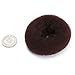 TOOGOO(R) Foam Sponge Magic Donut Bun Former Maker Ring Hair Styling Tool Brown Chic
