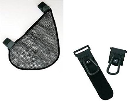 JL CHILDRESS BUNDLE - STROLLER CARGO NET AND STROLLER HOOKS - 2 ITEMS SUPPLIED