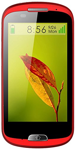 Haier E-ZY A6 Smartphone d  bloqu   3G  Ecran  4 Pouces - 4 Go - Simple SIM - Android 4 2 Jelly Bean  Rouge