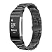 Produktbild Fitbit Charge 2 Armband,SongNi® Stainless Steel Bracelet Smart Watch Armband Strap For Fitbit Charge 2(Black 3)