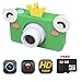 Produktbild Happyroom Kinder Kamera, Kids Camera Digitalkamera Autofokus Gesichtserkennung Auto Farbe 4 Filter mit HD 1080/ 8 Megapixel/ 2-Zoll-LCD/ 32G TF-Karte (Green)