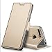 Produktbild Honor 7A Hülle, GeeMai Premium Flip Case Tasche Cover Hüllen mit Magnetverschluss [Standfunktion] Schutzhülle Handyhülle für Honor 7A Smartphone, Gold