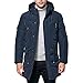 Produktbild Männer Herbst Winter Jacke, Quaan Kapuzenpullover Mittel Länge Verdickt Lange Schlank Winter Tops Bluse Biker Motorrad Reißverschluss Outwear Klassisch Retro Sport weich warm Baumwolle Mantel