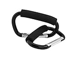 Kinderwagan-Hanken – 2pcs Strong Buggy Karabinerhaken Mummy Clip Pram Buggy Einkaufstasche Halter – 14cm - 4