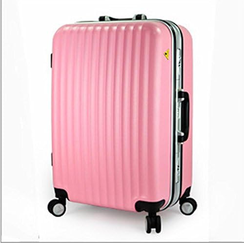 Xiuxiandianju Travelers Choice Freedom Lightweight Hard-Shell Spinning Rolling Luggage Set20inch,24inch,28inchDifferent SuitcaseColour&amp;Size, pink, 24 inch