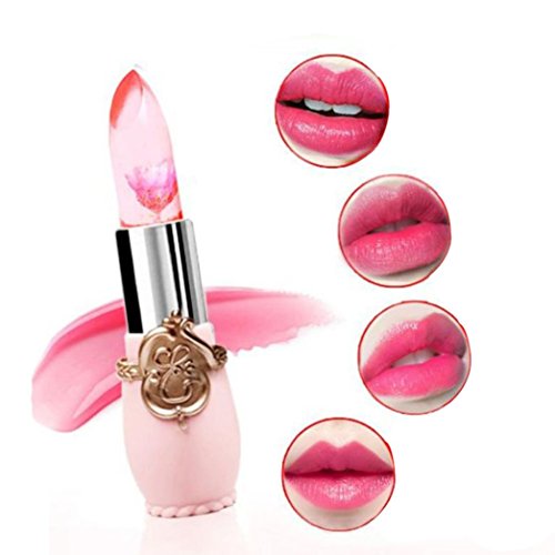Bluestercool Wasser Shine Moisturize Make-up Lippenstift Lip Gloss 8 Farben Für Schönheit - Zufällige Blume