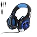 Price comparison product image Gaming Headset for PS4 Xbox One, LESHP 3.5mm Stereo Wired PC Over Ear Gaming Headphone with Mic for Sony PS4 PC Tablet Laptop Smartphone Xbox One S
