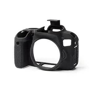 EasyCover Silicone DSLR Camera Case for Canon 800D (Black)