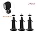 Produktbild 3 PACK für Netgear Arlo Pro Kamera Mount Aluminium, nie Rost Sicherheit Kamera Wandhalterung verstellbar Indoor Outdoor Halterung für Arlo Pro/Arlo Go/Arlo Baby oder CCTV oder DVR gleiche Interface – Schwarz