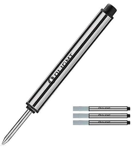 OLIGHT Open Mini 2 – Stylo 2 En 1 Stylo à Bille + Crayon 0,7 Mm – Corps Métal Élégant – Rechargeable