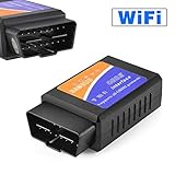 ◆ Escaneo y lectura inteligentes: Escanee el código QR de la caja de empaque, puede descargar la aplicación gratuita, conectar el adaptador OBD2, truncar en el automóvil al mismo tiempo. La interfaz de escaneo OBD II enviará rápidamente datos a su dispositivo Android e iOS desde su vehículo en tiempo real. Lea los códigos de error de diagnóstico, tanto genéricos como específicos del vendedor, e indique su significado (más de 3000 definiciones de códigos genéricos en la base de datos).