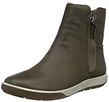 Leder Ecco Damen Chase II Kurzschaft Stiefel, Braun (Dark CLAY1559), 38 EU