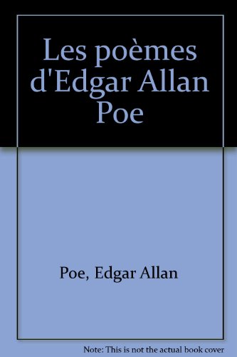 Les  poèmes d'Edgar Poe