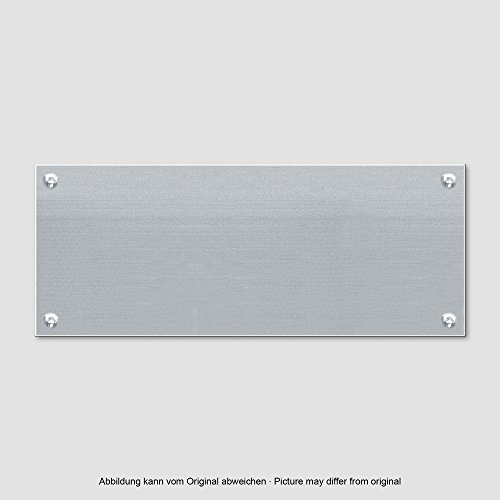 Eurographics MB-WHITE50125 Memo Board, Magnet- und Schreibtafel aus Glas, inklusive Stift und Magnete, inklusive Stift und Magnete, 50 x 125 cm, weiß - 2