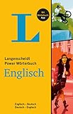 Langenscheidt Power Wörterbuch Englisch - Buch mit Wörterbuch-App: Englisch-Deutsch/Deutsch-Englisch (Langenscheidt Power Wörterbücher) by Redaktion Langenscheidt