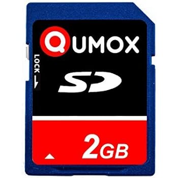 QUMOX 2GB Tarjeta SD Card para camara teléfono móvil