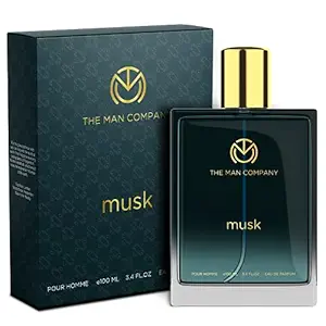 The Man Company Musk Perfume for Men | Premium Long Lasting Fragrance Spray | EDP for Men ( Eau De Parfum) - 100ml