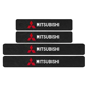 KaaHego 4PCS Car Sticker Universal Anti-Scratch Door Sill Car Decal Car Sticker Decal_White/Red