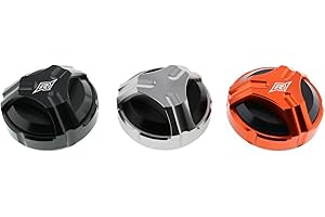 R RADICAL RACING Deckel Bremsflüssigkeitsbehälter Radical CNC Parts (orange) passend für KTM RC 125 (2017 bis 2020, Euro4) AMZ-RR.009.06.2.v532